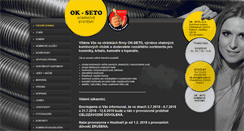 Desktop Screenshot of ok-seto.cz